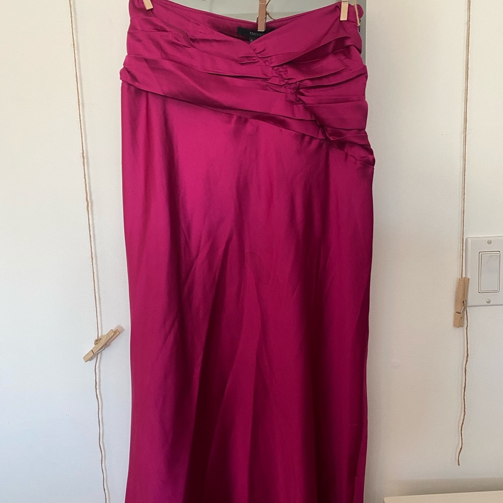 Maxi Fuchsia Skirt